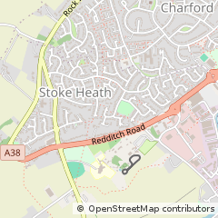 Map of Bromsgrove