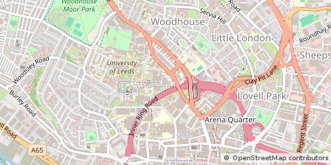 Map of Leeds
