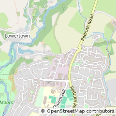 Map of Helston, Cornwall