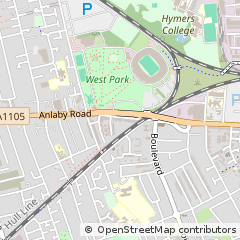Map of Hull