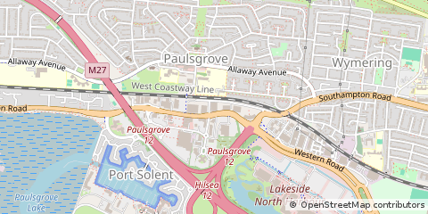 Map of Portsmouth, Hampshire