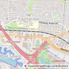 Map of Portsmouth, Hampshire