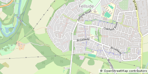 Map of Newcastle Upon Tyne
