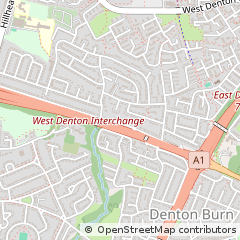 Map of Newcastle Upon Tyne