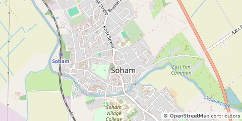 Map of ELY, Cambridgeshire