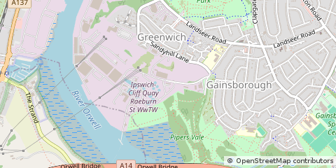 Map of Suffolk