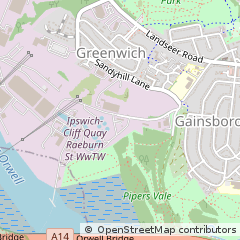 Map of Suffolk