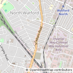 Map of Watford