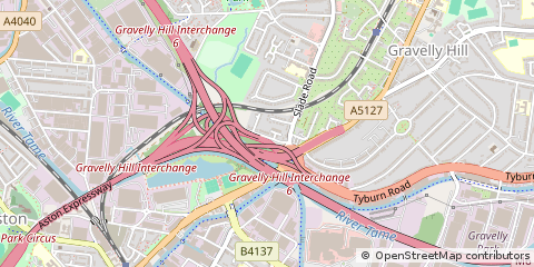 Map of Birmingham