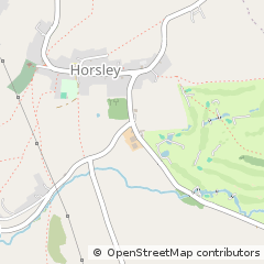 Map of Horsley, Derbyshire.