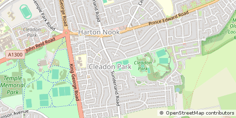 Map of South Shields