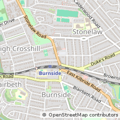 Map of Glasgow