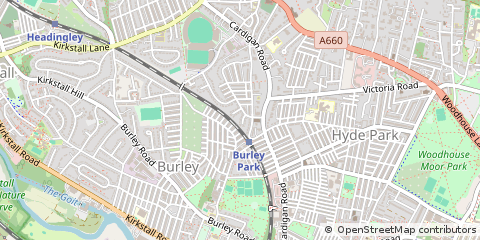 Map of Leeds