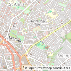Map of Nottingham