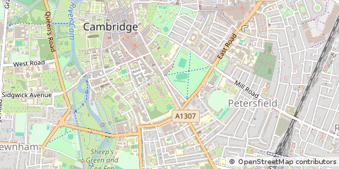 Map of Cambridge