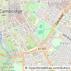Map of Cambridge