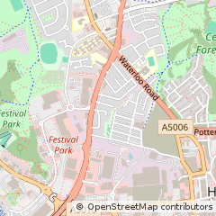 Map of Stoke-on-Trent