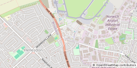 Map of Norwich, Norfolk