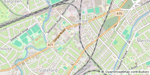 Map of Edinburgh
