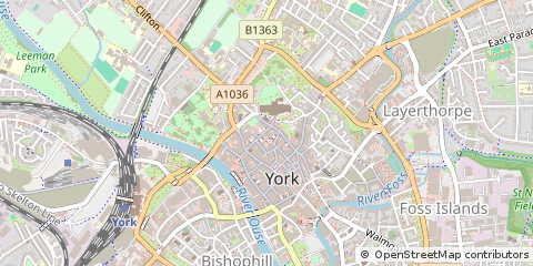 Map of York
