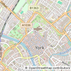 Map of York