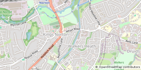 Map of Birmingham