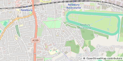 Map of Newbury
