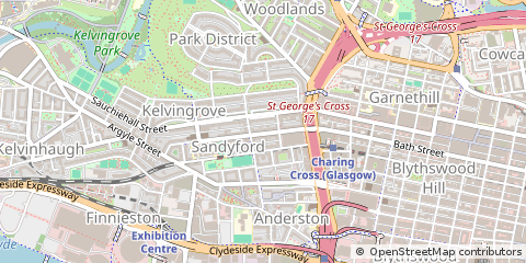 Map of Glasgow