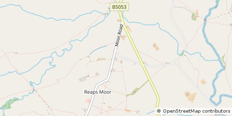 Map of Buxton, Staffordshire