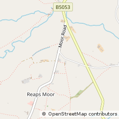 Map of Buxton, Staffordshire