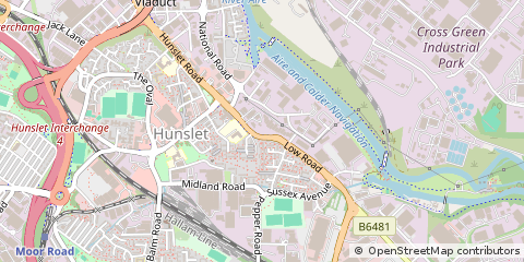 Map of Leeds