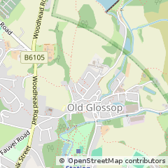 Map of Glossop