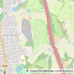 Map of Bury, Greater Manchester