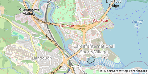 Map of Cardiff