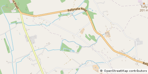 Map of Ballymena, County Antrim