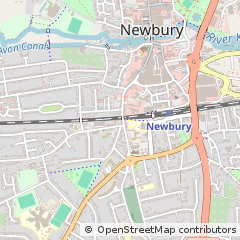 Map of Newbury, Berkshire