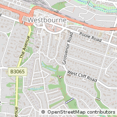 Map of Bournemouth