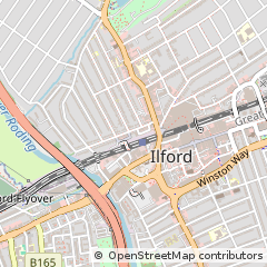 Map of Ilford