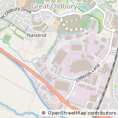 Map of Stonehouse, Gloucestershire
