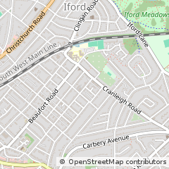 Map of Bournemouth