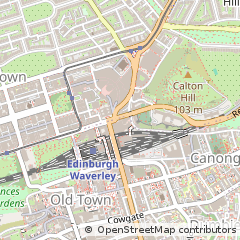 Map of Edinburgh, Midlothian