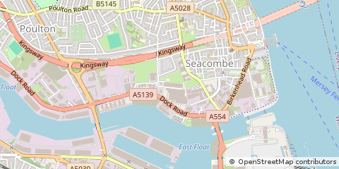 Map of Merseyside