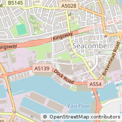 Map of Merseyside