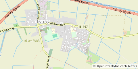Map of Peterborough