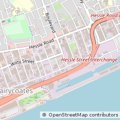 Map of Hull, East Yorkshire
