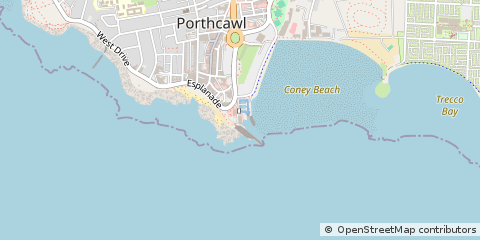 Map of Porthcawl