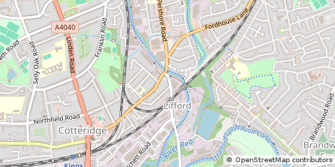 Map of Birmingham