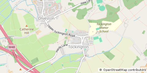 Map of South Gloucestershire, South Glos