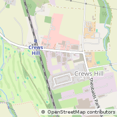 Map of Enfield, Middlesex
