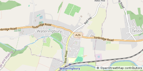 Map of Maidstone